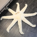 Huge Octopus Monster Plush Bed & Floor Mat – Green, White & Pink
