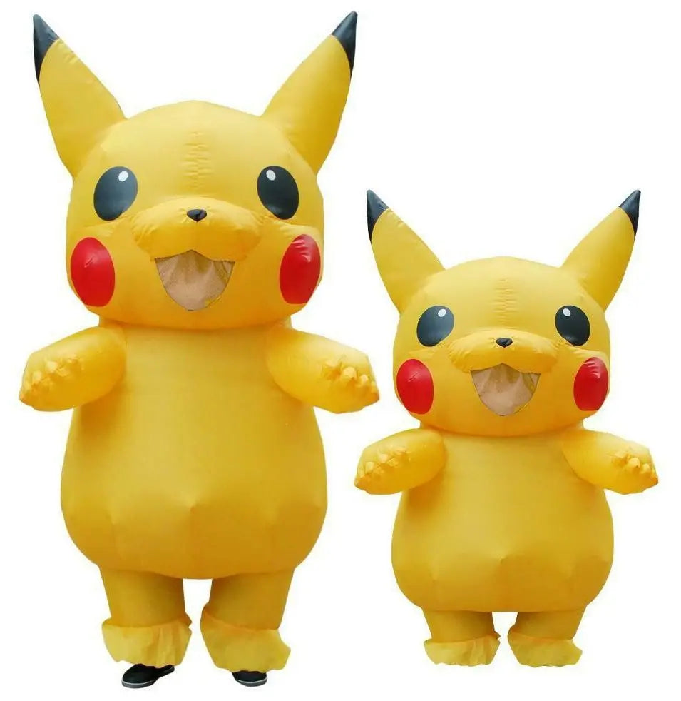 Pika Inflatable Mascot Costume – Adult Halloween Party Outfit
